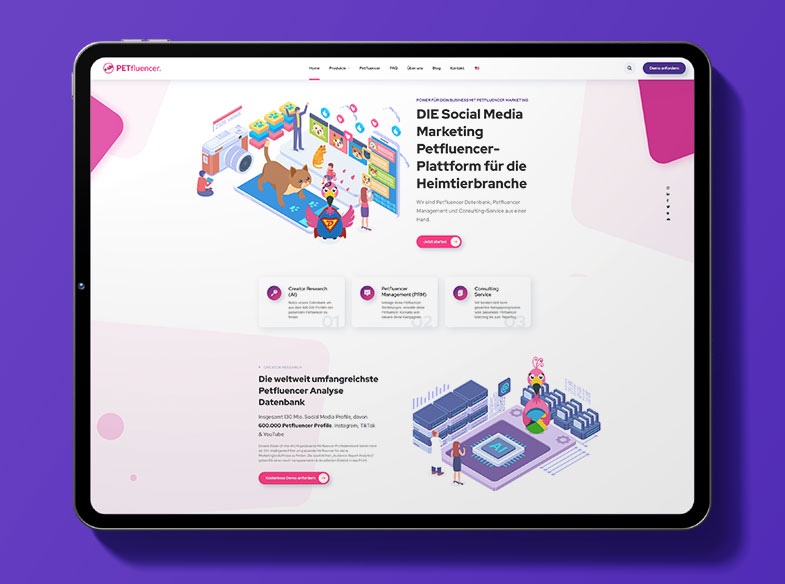 PETFLUENCER.COM – Influencer Analyse Plattform