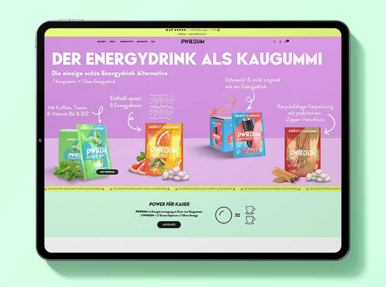 PWRGUM.DE – Shopify
