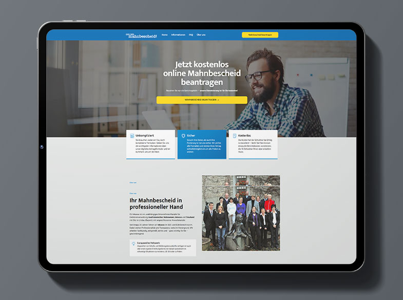 ONLINEMAHNBESCHEID.ORG – Plattform